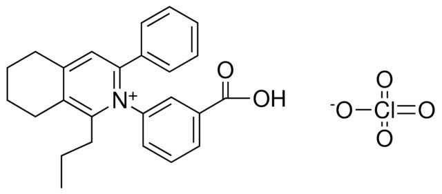 2-(3-CARBOXY-PH)-3-PH-1-PROPYL-5,6,7,8-TETRAHYDRO-ISOQUINOLINIUM, PERCHLORATE