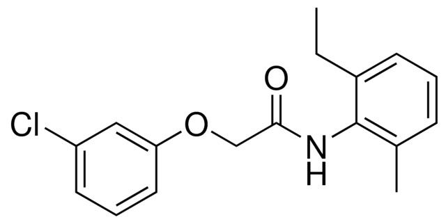 2-(3-CHLORO-PHENOXY)-N-(2-ETHYL-6-METHYL-PHENYL)-ACETAMIDE