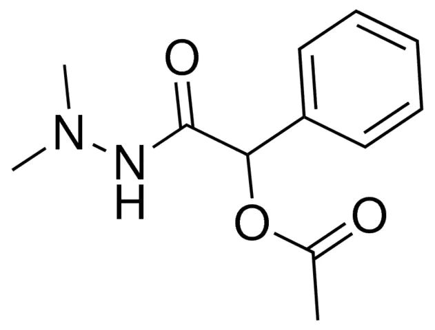 2-(2,2-dimethylhydrazino)-2-oxo-1-phenylethyl acetate