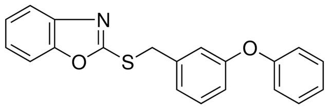 2-(3-PHENOXY-BENZYLSULFANYL)-BENZOOXAZOLE