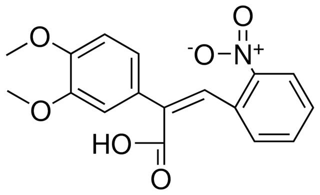 2-(3,4-DIMETHOXY-PHENYL)-3-(2-NITRO-PHENYL)-ACRYLIC ACID