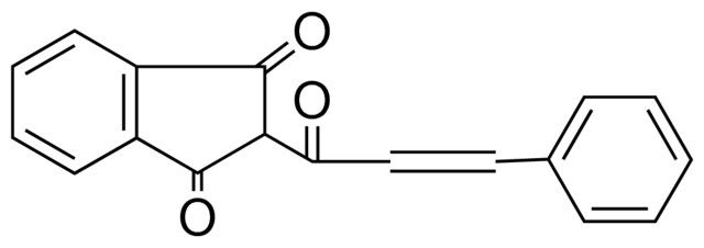 2-(3-PHENYL-ACRYLOYL)-INDAN-1,3-DIONE