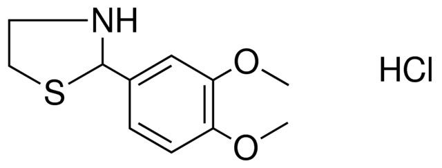 2-(3,4-DIMETHOXY-PHENYL)-THIAZOLIDINE, HYDROCHLORIDE