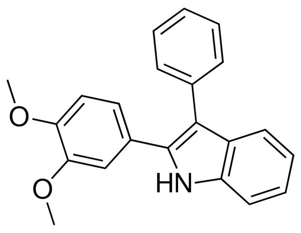 2-(3,4-dimethoxyphenyl)-3-phenyl-1H-indole