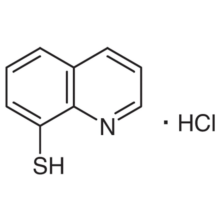 8-Mercaptoquinoline Hydrochloride [Extraction-spectrophotometric and fluorimetric reagent for soft metals]