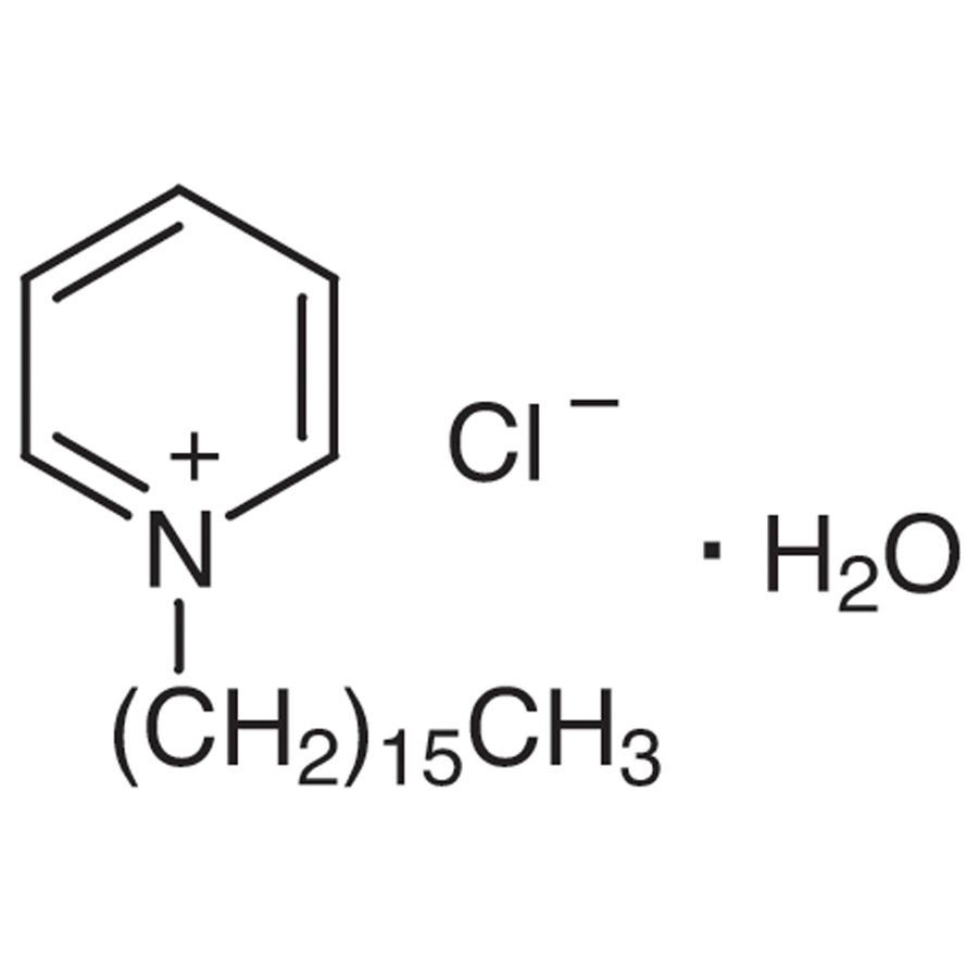 CPC Monohydrate (=Cetylpyridinium Chloride Monohydrate) [Ion association reagent for extraction photometric analysis and sensitizer in photometric determination of metals]