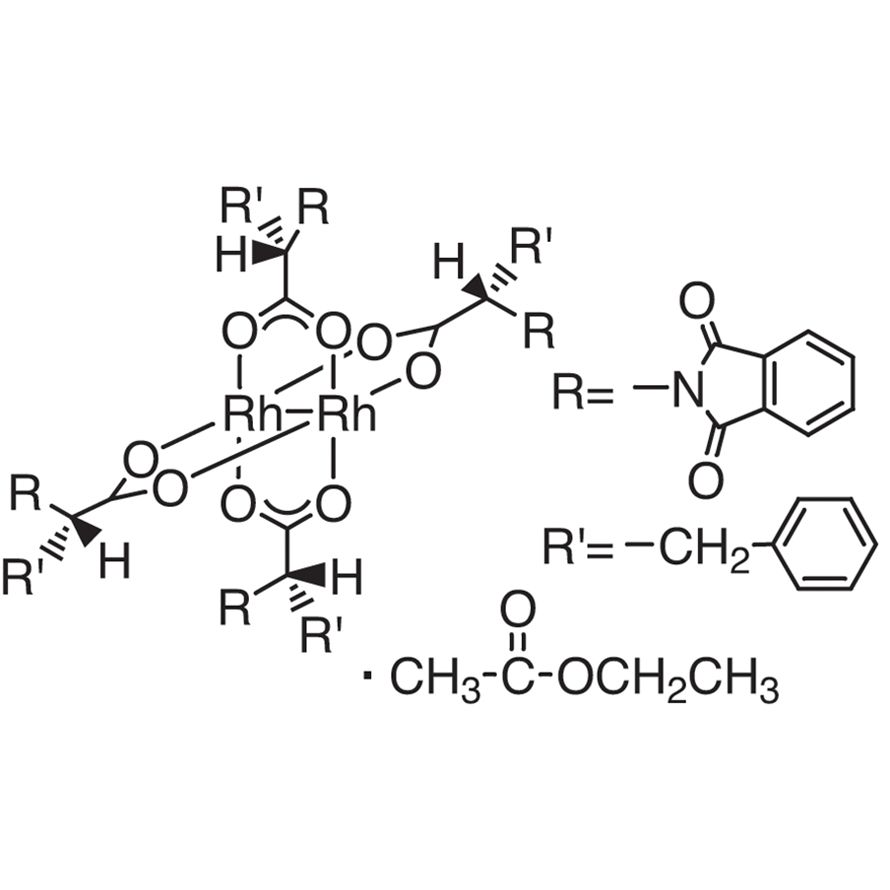 Tetrakis[N-phthaloyl-(S)-phenylalaninato]dirhodium Ethyl Acetate Adduct