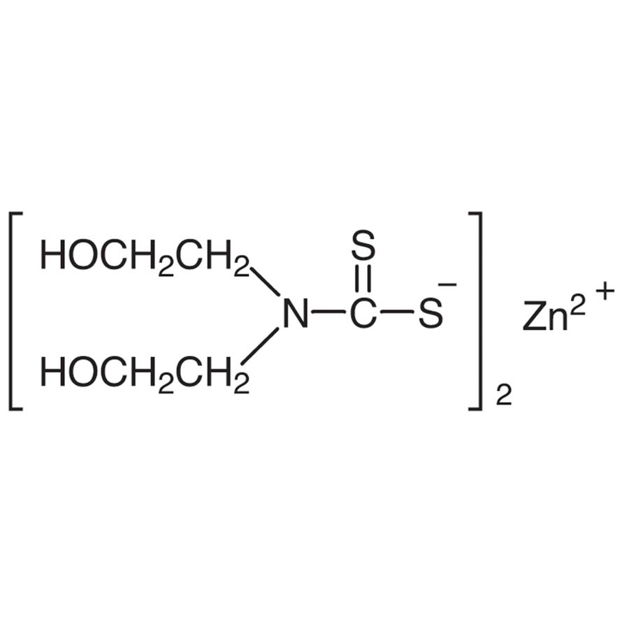 Bis(2-hydroxyethyl)dithiocarbamic Acid Zinc(II) Salt