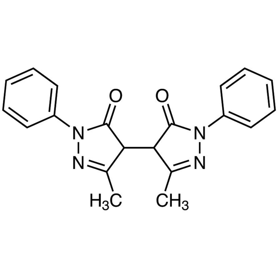 Bis(3-methyl-1-phenyl-5-pyrazolone) [for Determination of CN, Vitamin B<sub>12</sub>, etc]