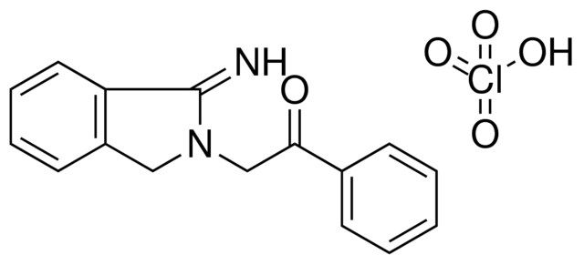 2-(1-IMINO-1,3-2H-ISOINDOL-2-YL)-1-PH-ETHANONE, COMPOUND WITH PERCHLORIC ACID