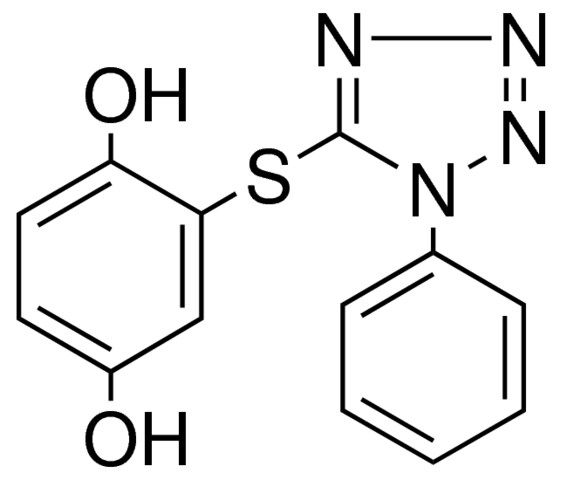 2-(1-PHENYL-5-TETRAZOLYLTHIO)HYDROQUINONE