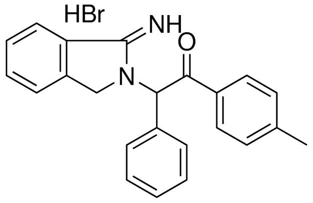 2-(1-IMINO-1,3-2H-ISOINDOL-2-YL)-2-PHENYL-1-P-TOLYL-ETHANONE, HYDROBROMIDE