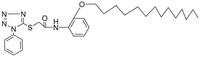 2-(1-PHENYL-1H-TETRAZOL-5-YLTHIO)-2'-(TETRADECYLOXY)ACETANILIDE