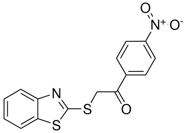 2-(1,3-BENZOTHIAZOL-2-YLTHIO)-1-(4-NITROPHENYL)ETHANONE