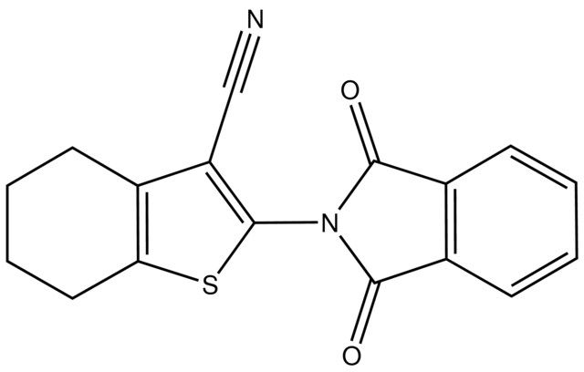 2-(1,3-Dioxoisoindolin-2-yl)-4,5,6,7-tetrahydrobenzo[<i>b</i>]thiophene-3-carbonitrile