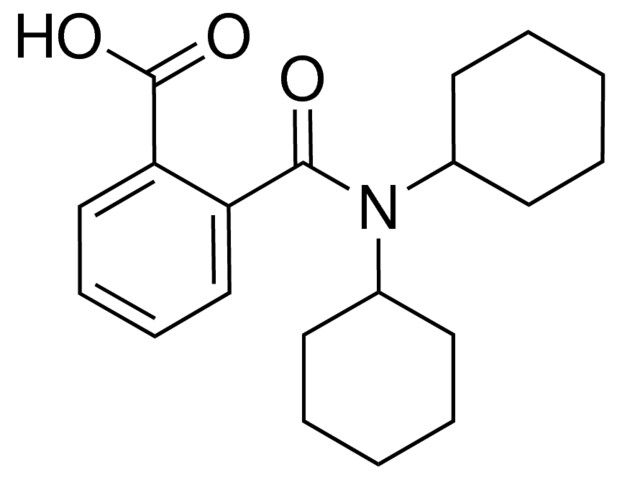 2-((DICYCLOHEXYLAMINO)CARBONYL)BENZOIC ACID