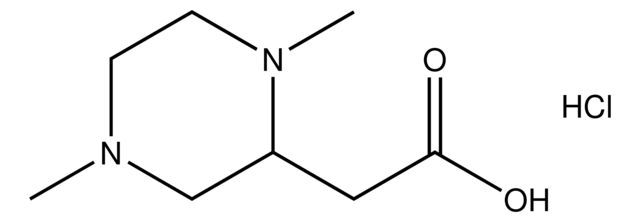 2-(1,4-Dimethylpiperazin-2-yl)acetic acid hydrochloride