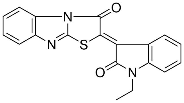 2-(1-ET-2-OXO-1,2-DIHYDRO-INDOL-3-YLIDENE)-BENZO(4,5)IMIDAZO(2,1-B)THIAZOL-3-ONE