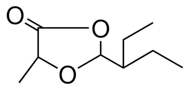 2-(1-ETHYLPROPYL)-5-METHYL-1,3-DIOXOLAN-4-ONE