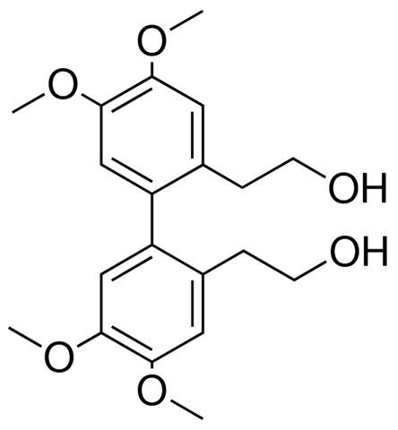 2-(2'-(2-HYDROXY-ETHYL)-4,5,4',5'-TETRAMETHOXY-BIPHENYL-2-YL)-ETHANOL