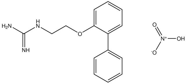 2-(2-{[amino(imino)methyl]amino}ethoxy)-1,1'-biphenyl, nitrate salt