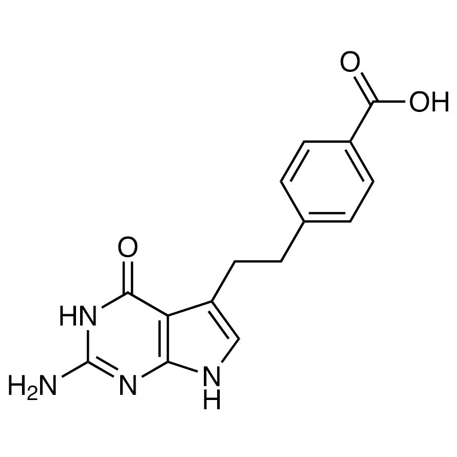 4-[2-(2-Amino-4,7-dihydro-4-oxo-3H-pyrrolo[2,3-d]pyrimidin-5-yl)ethyl]benzoic Acid