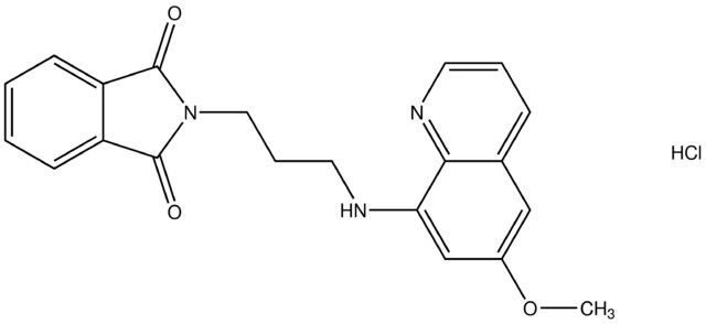 2-{3-[(6-methoxy-8-quinolinyl)amino]propyl}-1H-isoindole-1,3(2H)-dione hydrochloride