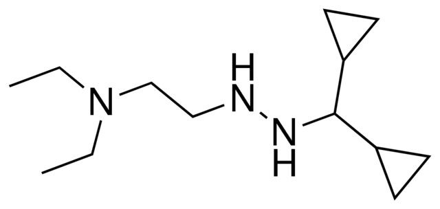 2-[2-(dicyclopropylmethyl)hydrazino]-N,N-diethylethanamine