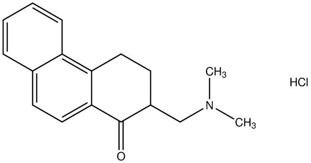 2-[(dimethylamino)methyl]-3,4-dihydro-1(2H)-phenanthrenone hydrochloride