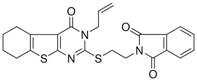 2-{2-[(3-ALLYL-4-OXO-3,4,5,6,7,8-HEXAHYDRO[1]BENZOTHIENO[2,3-D]PYRIMIDIN-2-YL)SULFANYL]ETHYL}-1H-ISOINDOLE-1,3(2H)-DIONE