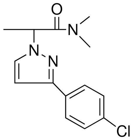 2-[3-(4-chlorophenyl)-1H-pyrazol-1-yl]-N,N-dimethylpropanamide