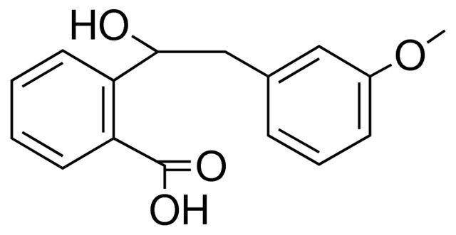 2-[1-hydroxy-2-(3-methoxyphenyl)ethyl]benzoic acid