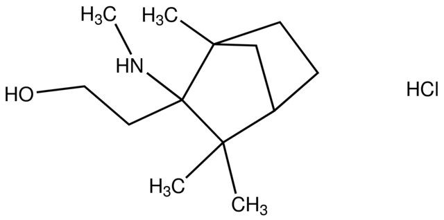 2-[1,3,3-trimethyl-2-(methylamino)bicyclo[2.2.1]hept-2-yl]ethanol hydrochloride