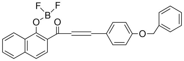 2-{3-[4-(BENZYLOXY)PHENYL]ACRYLOYL}-1-NAPHTHYL DIFLUORIDOBORATE