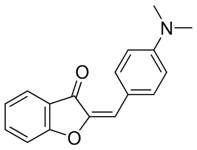 2-[4-(DIMETHYLAMINO)BENZYLIDENE]-1-BENZOFURAN-3(2H)-ONE