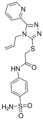 2-{[4-ALLYL-5-(2-PYRIDINYL)-4H-1,2,4-TRIAZOL-3-YL]SULFANYL}-N-[4-(AMINOSULFONYL)PHENYL]ACETAMIDE