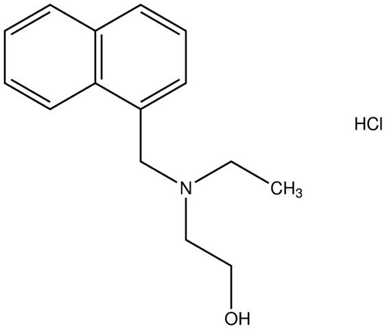 2-[ethyl(1-naphthylmethyl)amino]ethanol hydrochloride