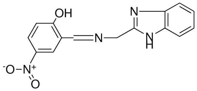 2-((1H-BENZOIMIDAZOL-2-YLMETHYLIMINO)-METHYL)-4-NITRO-PHENOL