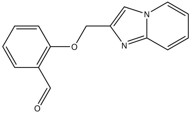 2-{Imidazo[1,2-<i>a</i>]pyridin-2-ylmethoxy}benzaldehyde