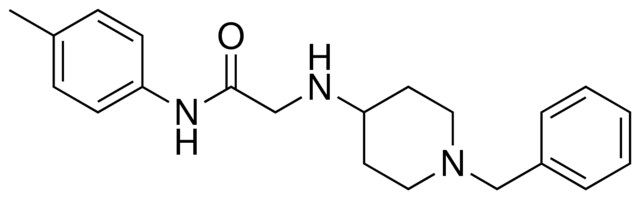 2-((1-BENZYL-4-PIPERIDINYL)AMINO)-N-(4-METHYLPHENYL)ACETAMIDE