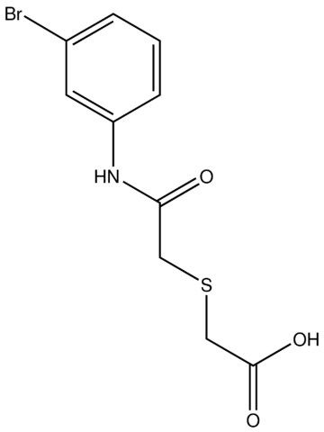 2-({[(3-Bromophenyl)carbamoyl]methyl}sulfanyl)acetic acid