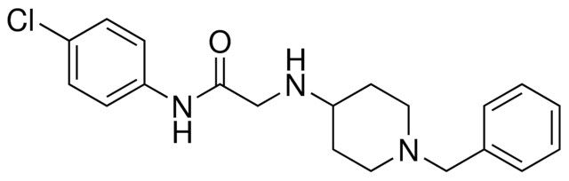 2-((1-BENZYL-4-PIPERIDINYL)AMINO)-N-(4-CHLOROPHENYL)ACETAMIDE