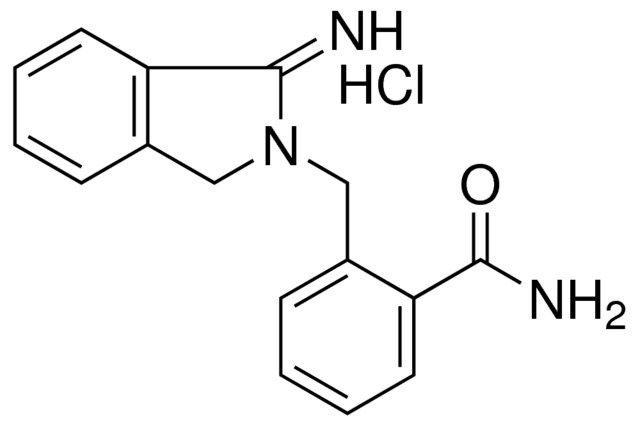 2-((1-IMINO-1,3-DIHYDRO-2H-ISOINDOL-2-YL)METHYL)BENZAMIDE HYDROCHLORIDE