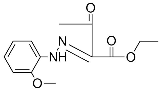 2-((2-METHOXY-PHENYL)-HYDRAZONO)-3-OXO-BUTYRIC ACID ETHYL ESTER