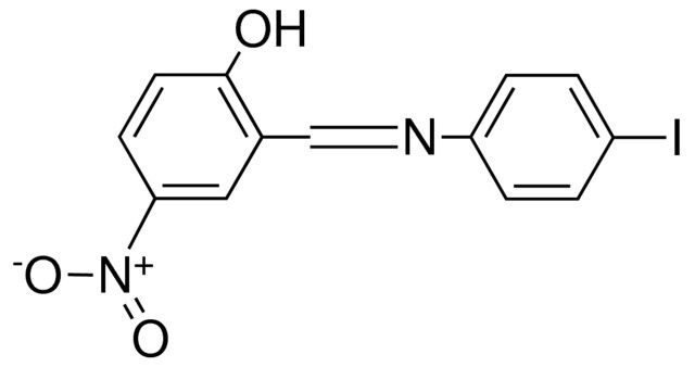 2-((4-IODO-PHENYLIMINO)-METHYL)-4-NITRO-PHENOL