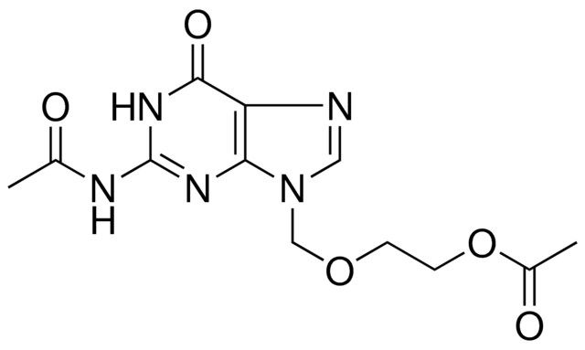 2-((2-(ACETYLAMINO)-6-OXO-1,6-DIHYDRO-9H-PURIN-9-YL)METHOXY)ETHYL ACETATE