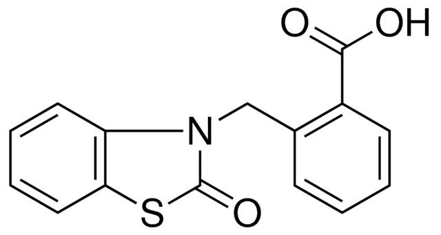 2-((2-OXO-1,3-BENZOTHIAZOL-3(2H)-YL)METHYL)BENZOIC ACID