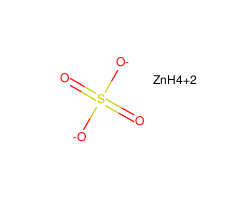 Zinc sulfate solution, 0.1 M in water