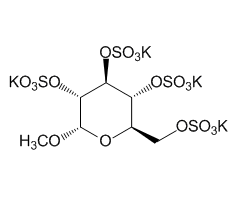 Methyl -D-glucopyranoside 2,3,4,6-tetrasulfate potassium salt