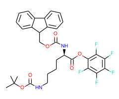 Fmoc-D-Lys(Boc)-OPfp